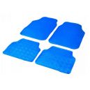 Tapis Auto BDP PVC 4 pieces Tuning metal Bleu Universel